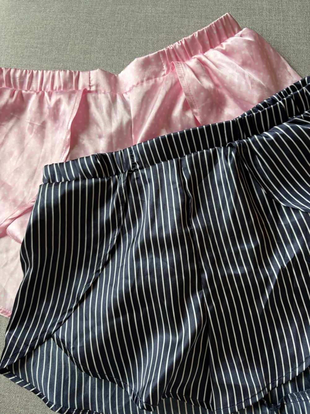 2 pj silk shorts